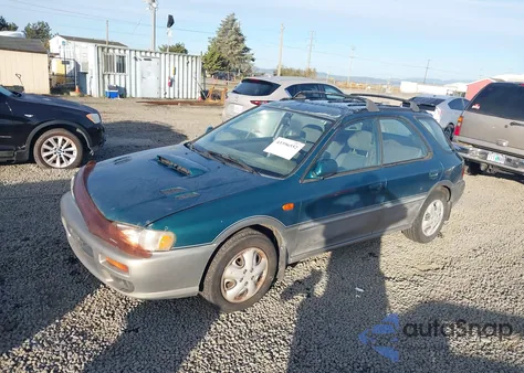 2001 Subaru Impreza Outback Sport from USA, damaged, VIN JF1GF48571H800274